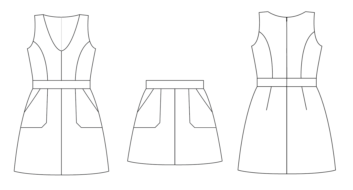 Camden – PDF sewing pattern (sizes 16–28)
