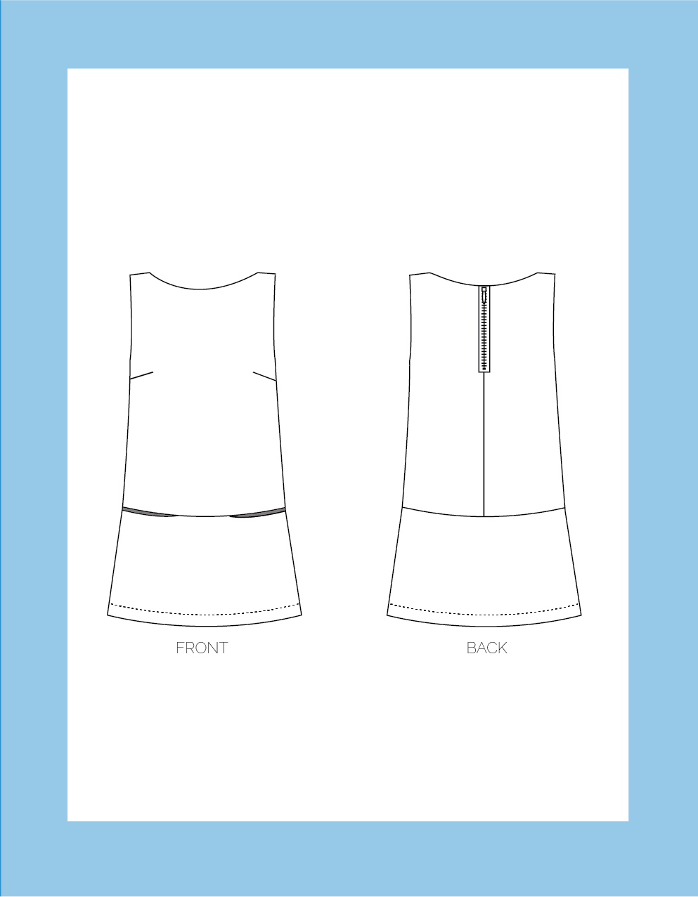 Carnaby – PDF sewing pattern (sizes 6–20)