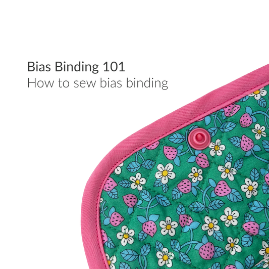 Bias Binding 101: How to sew bias binding