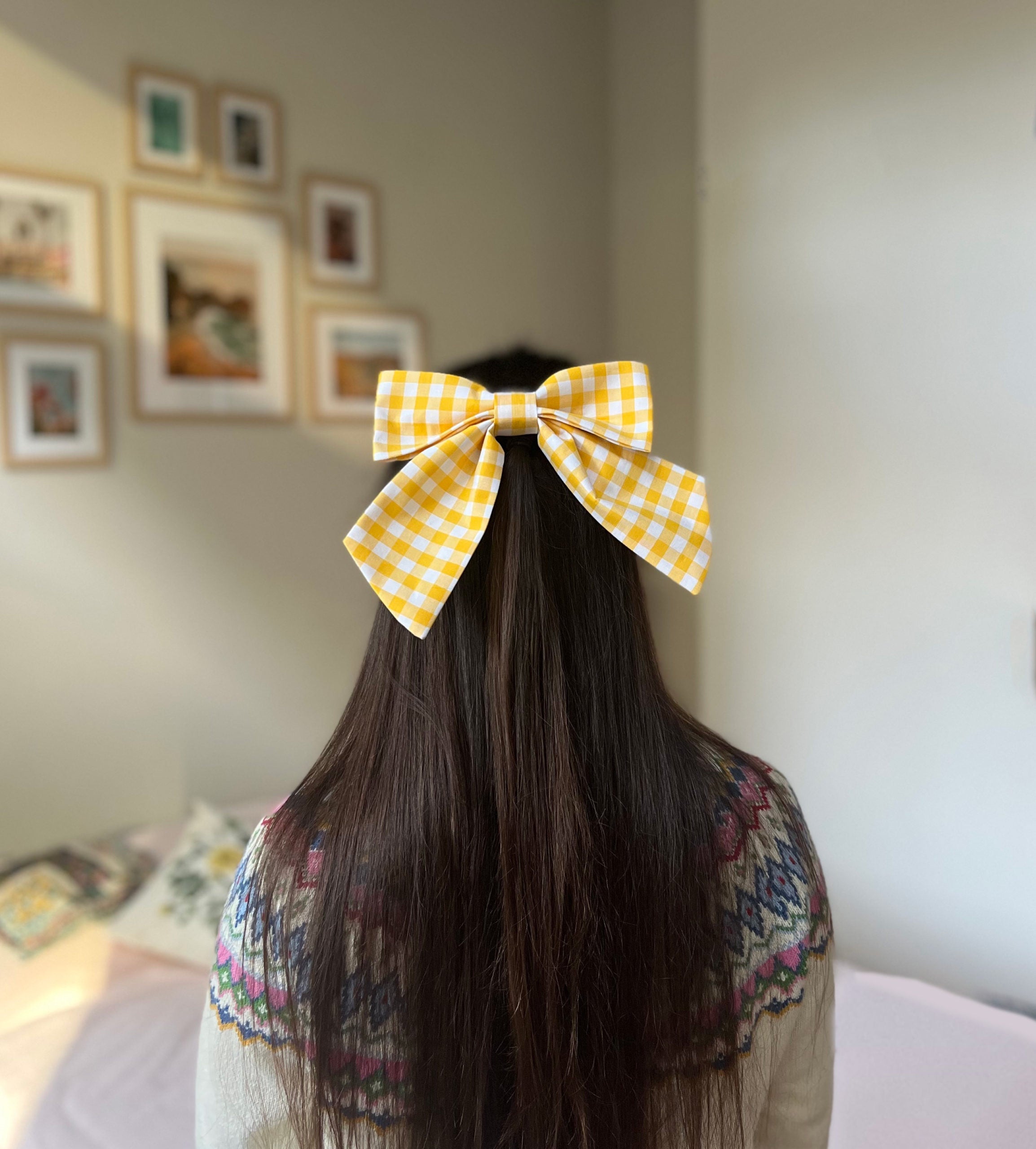 How to Make Ribbon Hair Bows for Softball - Carla Schauer Designs