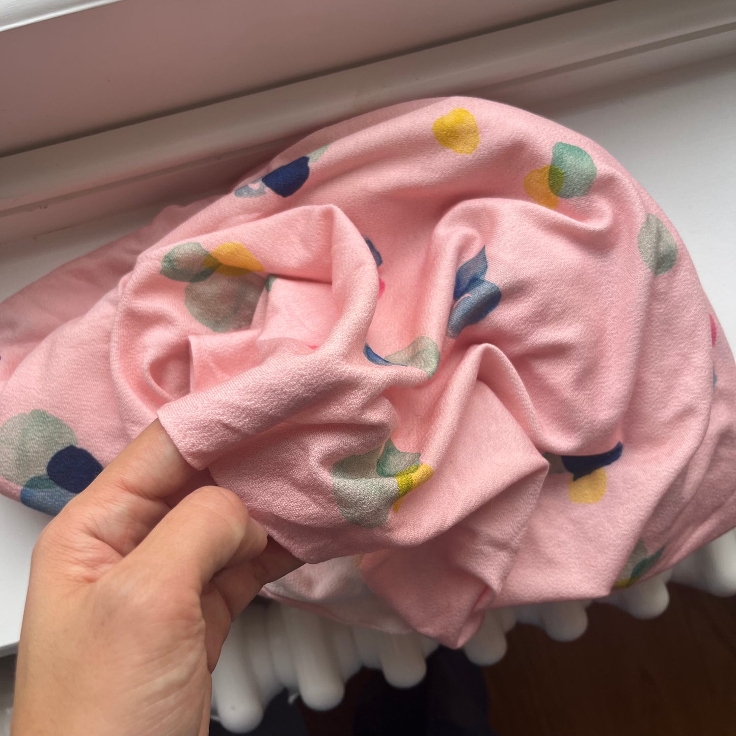 Pink Lady McElroy viscose crepe jersey