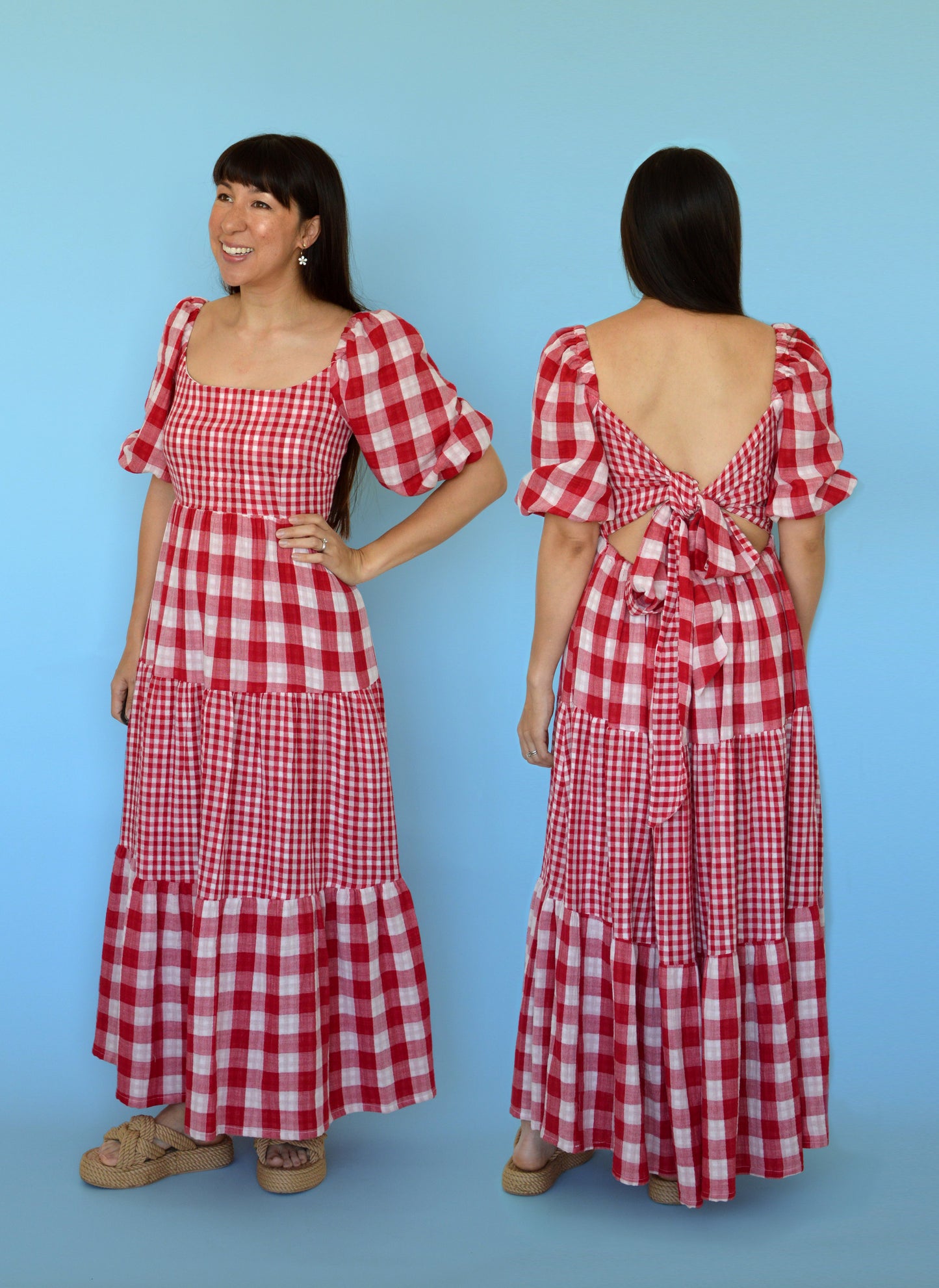 Mariposa Bow-Back Dress - PDF sewing pattern (sizes 16–28)