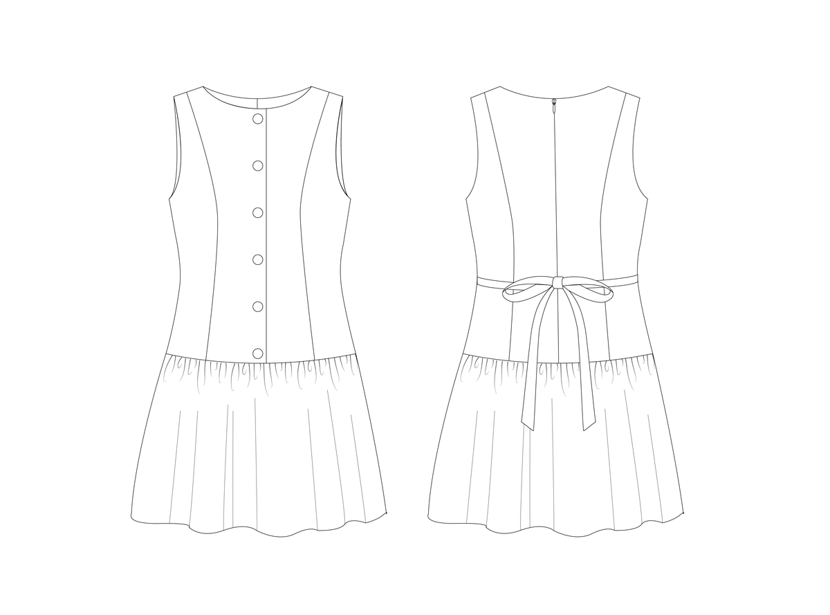 Wimbledon – PDF sewing pattern (sizes 4–20)
