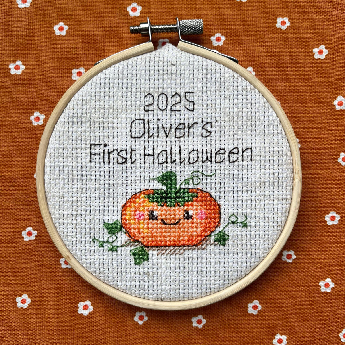 Baby's First Halloween/Thanksgiving cross stitch pattern – image 2 of 6