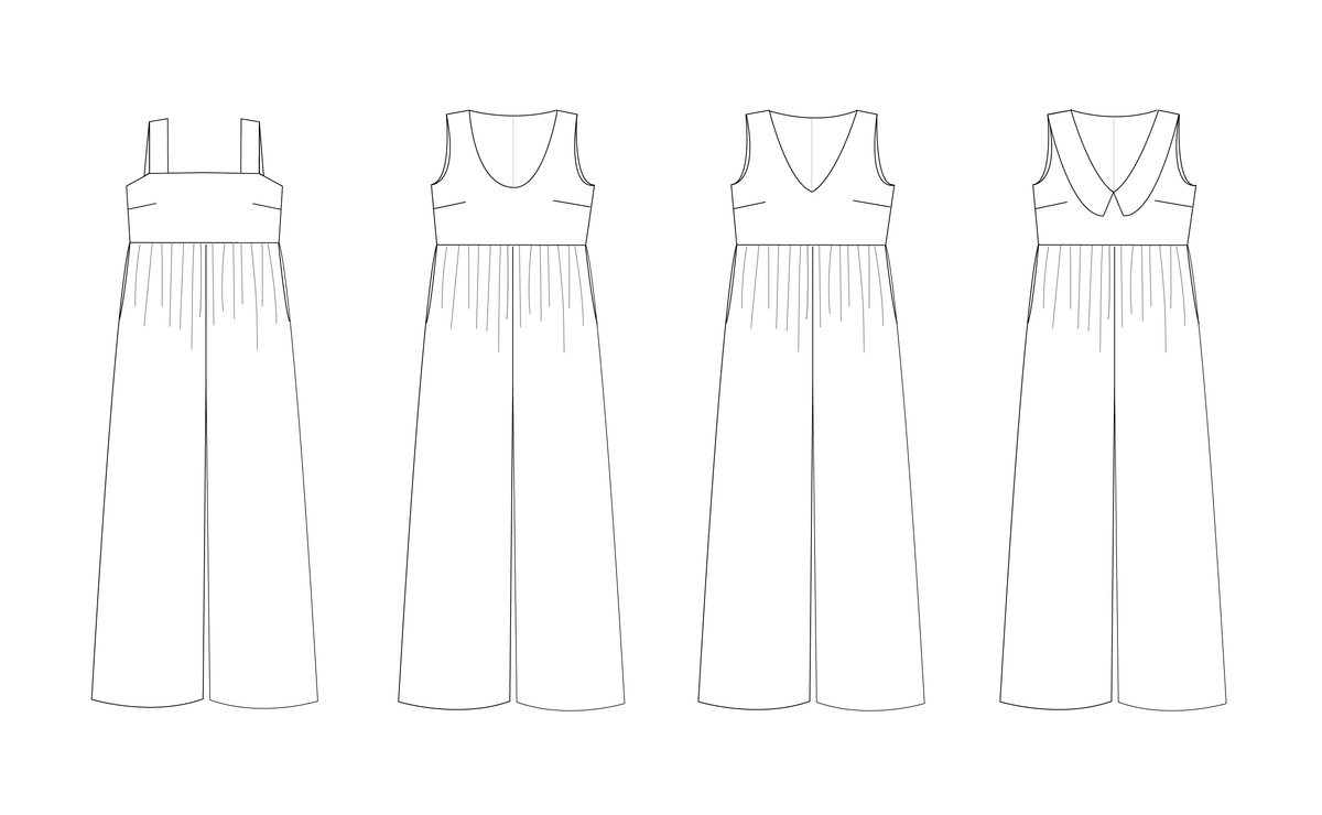Carmel – PDF sewing pattern (sizes 16–28) – Nina Lee
