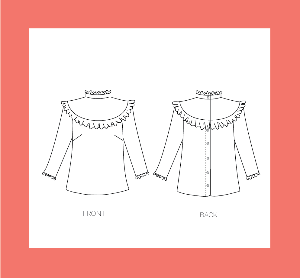 Bloomsbury – PDF sewing pattern (sizes 6–20)